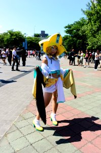 Cosplayer of Jirachi, Pocket Monsters at FF24 20140727 photo