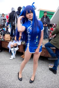 Cosplayer of Umi Sonoda, Love Live! at FF25 20150131a