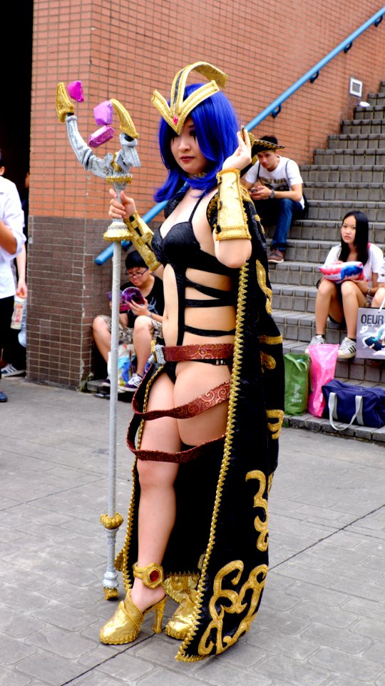 Cosplayer of LeBlanc, League of Legends at CWT40 20150809