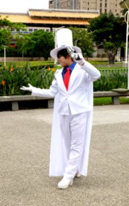 Cosplayer of Kaito Kid, Detective Conan at FF26 20150829a