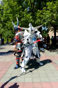 Cosplayers of Monster Hunter in FF24 20140727a photo