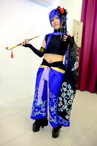 Cosplayer of Fleeting Moon Flower Kaito at Cosplay Field Taipei 2015 20150628