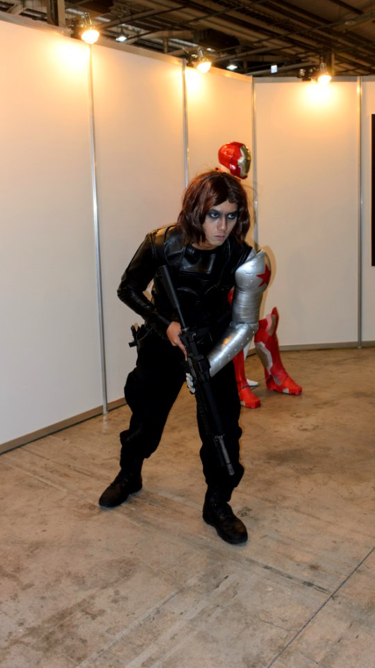 Cosplayer of Bucky, Captain America The Winter Soldier at 2015FFTC 20150801a