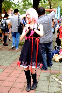 Cosplayer of Inori Yuzuriha, Guilty Crown at CWT40 20150809b