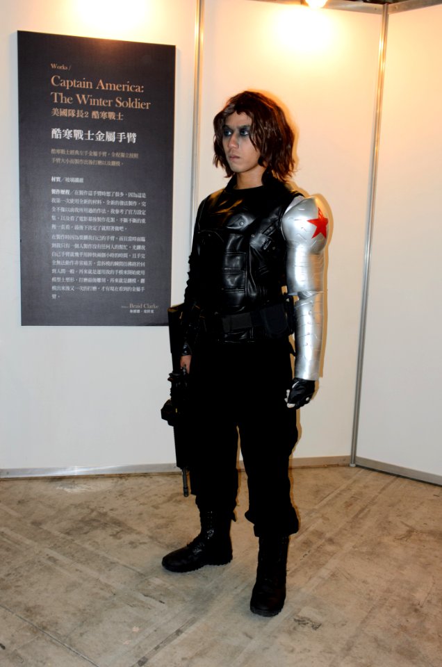 Cosplayer of Bucky, Captain America The Winter Soldier at 2015FFTC 20150801b