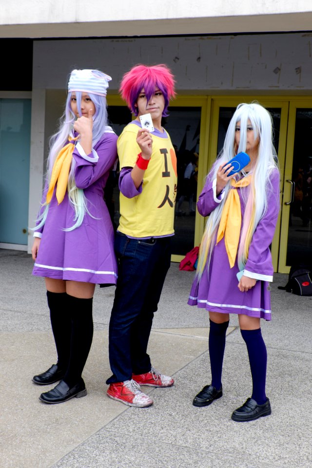 Cosplayers of Sora and Shiro, No Game No Life in FF25 20150131