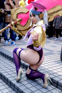 Cosplayer of Vayne, League of Legends, The era of glamor and seduction in CWT39 20150228a