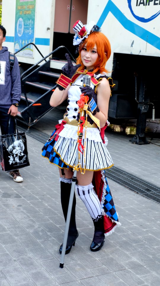Cosplayer of Honoka Kōsaka, Love Live! at CWT42 20160213a