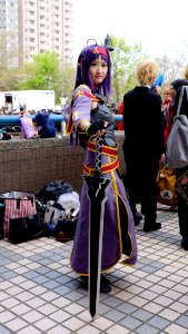 Cosplayer of Yuuki, Sword Art Online in CWT39 20150228a