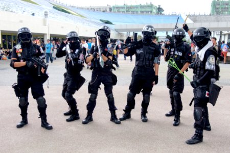 Cosplayers of NEET Defense Force at FF28 20160827a
