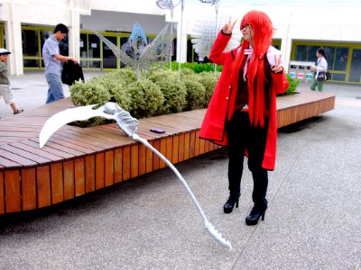 Cosplayer of Grell Sutcliff, Black Butler at PF22 20150509