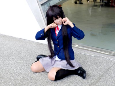 Cosplayer of Azusa Nakano, K-On in PF22 20150509a