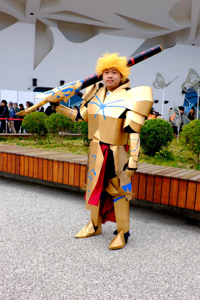 Cosplayer of Gilgamesh, Fate Stay Night in FF25 20150201