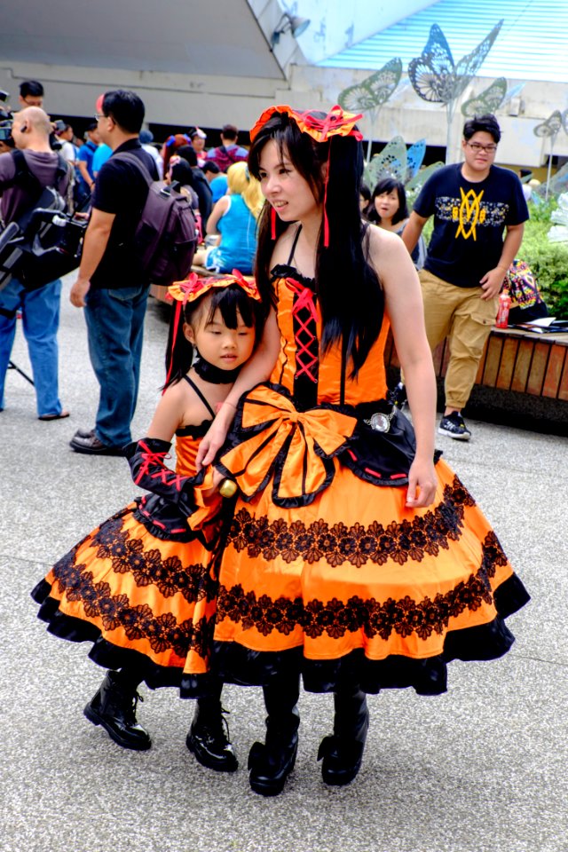 Cosplayers of Kurumi Tokisaki, Date A Live at FF26 20150830