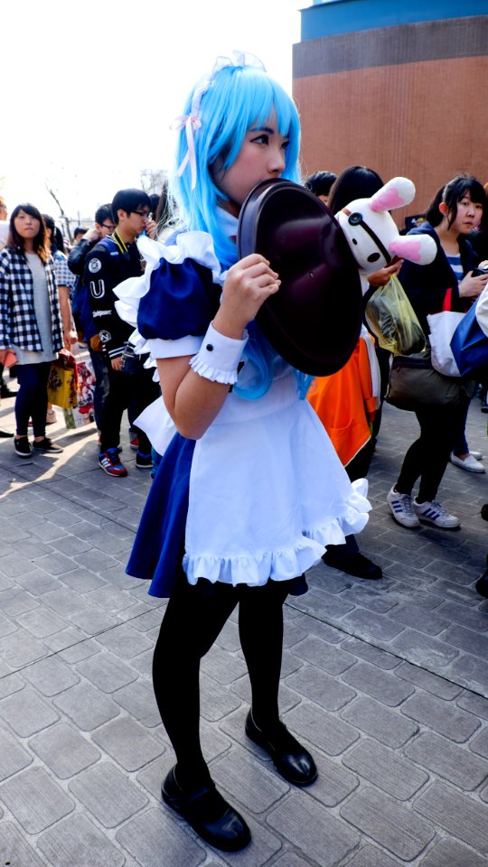 Cosplayer of Waitress Yoshino, Date A Live in CWT39 20150228