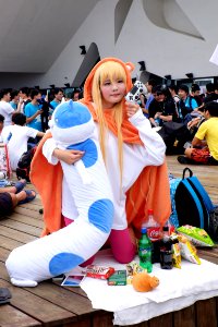 Cosplayer of Umaru Doma, Himouto! Umaru-chan at FF26 20150829a