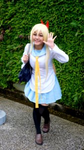 Cosplayer of Chitoge Kirisaki, Nisekoi at FF26 20150830a