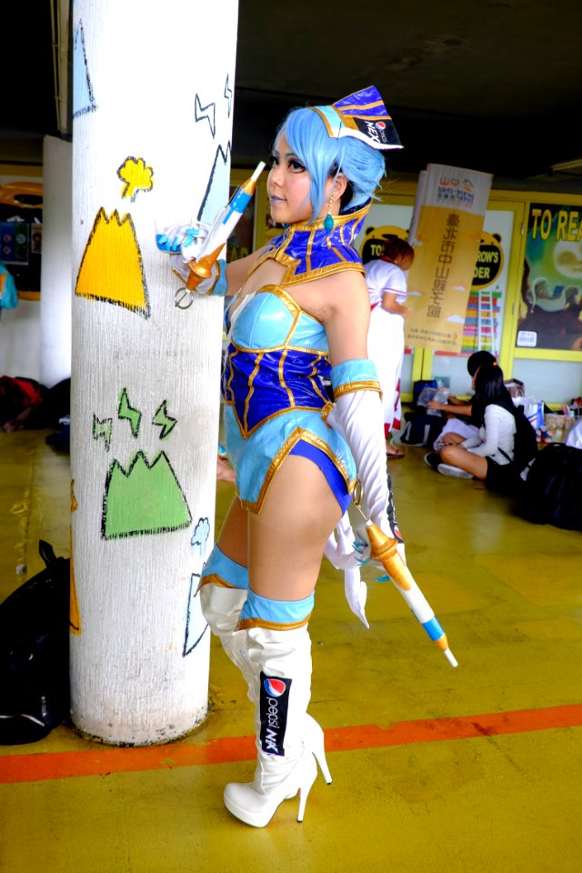 Cosplayer of Blue Rose (Pepsi Nex CM), Tiger & Bunny at PF22 20150509