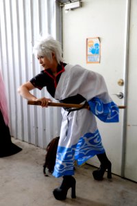 Cosplayer of Gintoki Sakata at FFTC 20150801b