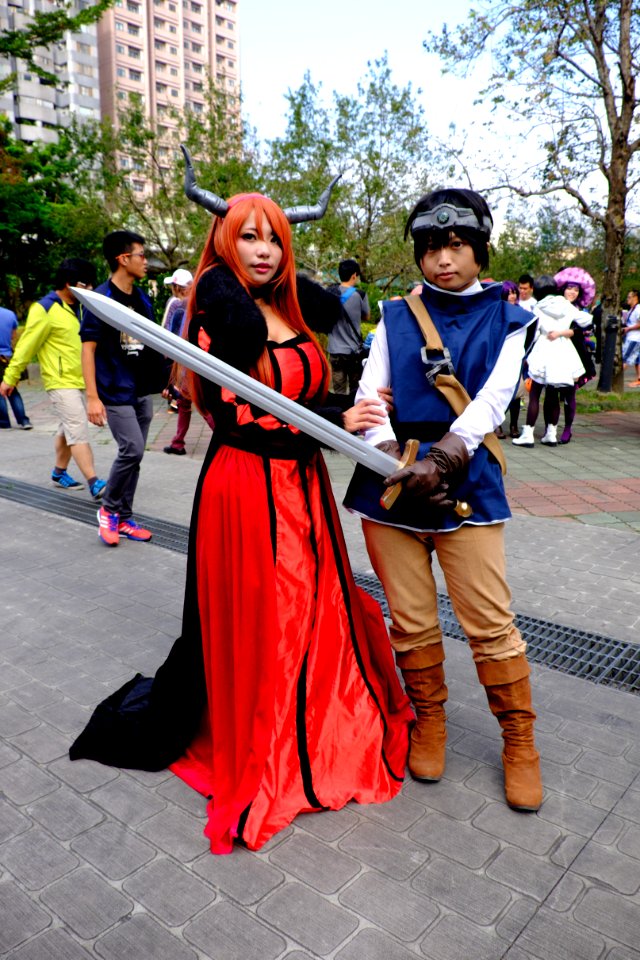 Cosplayers of Mao and Yusha, Maoyu at PF23 20151025