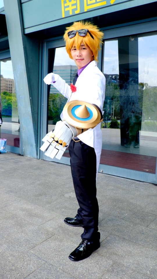 Cosplayer of Ezreal, League of Legends at Cosplay Field Taipei 2015 20150628