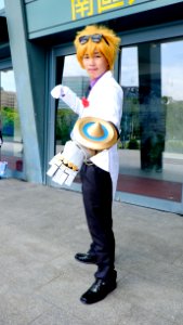Cosplayer of Ezreal, League of Legends at Cosplay Field Taipei 2015 20150628