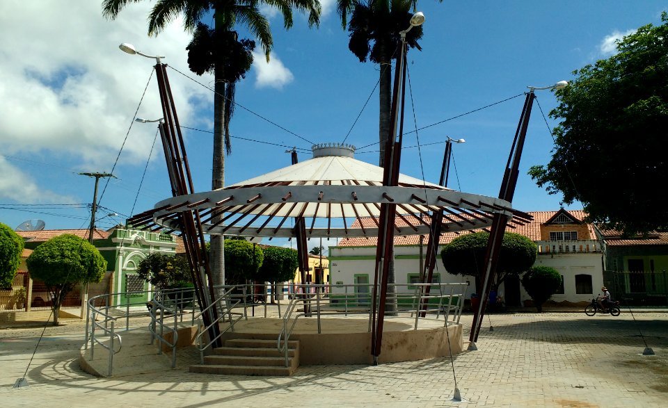Coreto da Praça Almino Afonso, Martins (RN)