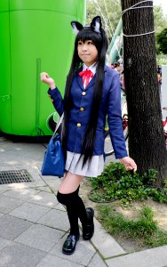 Cosplayer of Azusa Nakano, K-On in PF22 20150509b