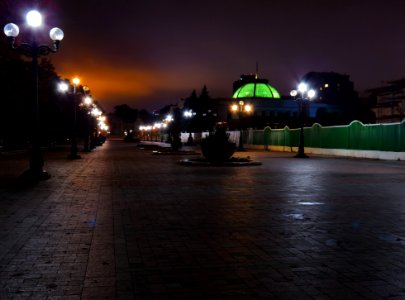 Constitution square Kiev night2