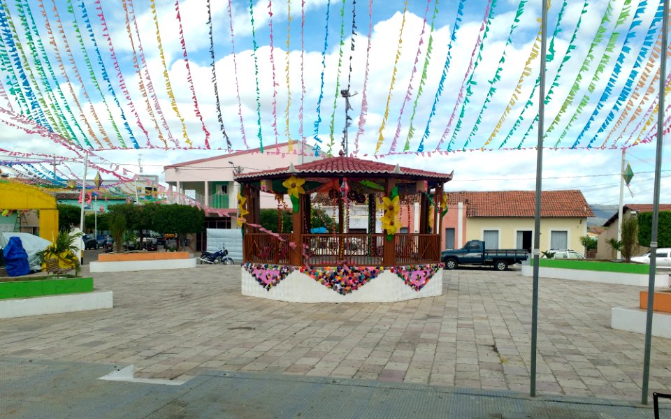 Coreto da praça da Matriz de Marcelino Vieira (RN)