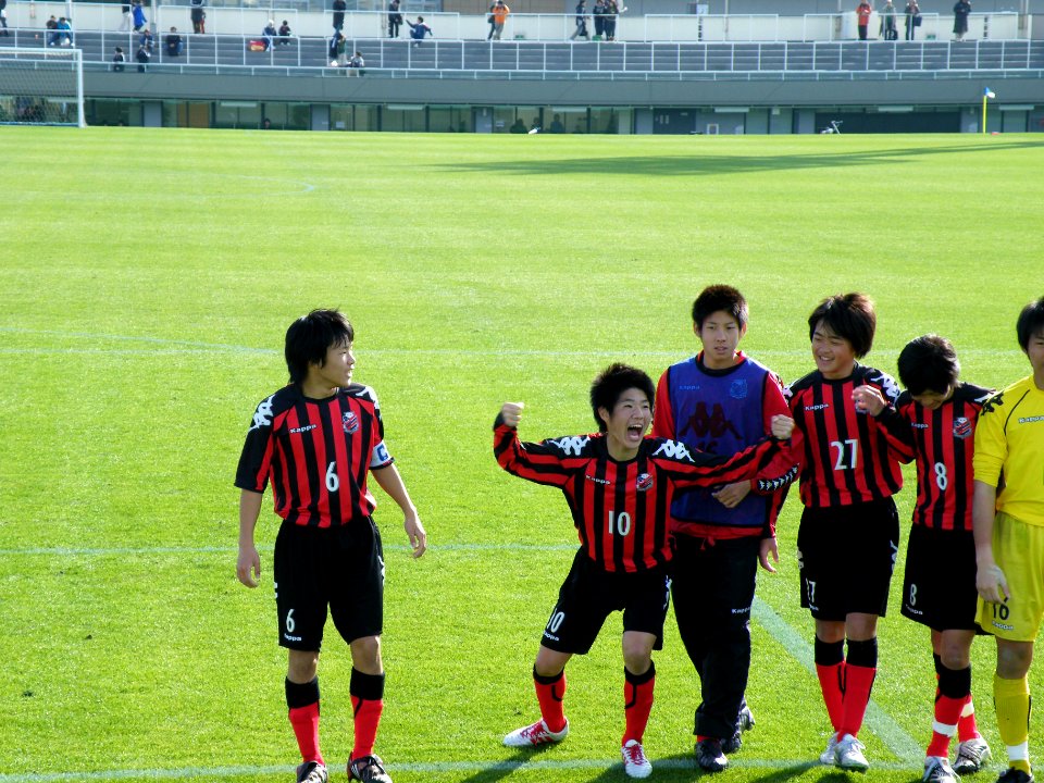Consadole Sapporo Youth U-15, after the game, 20091227-02