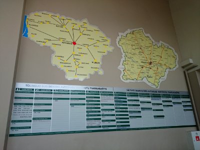Bus station in Kėdainiai