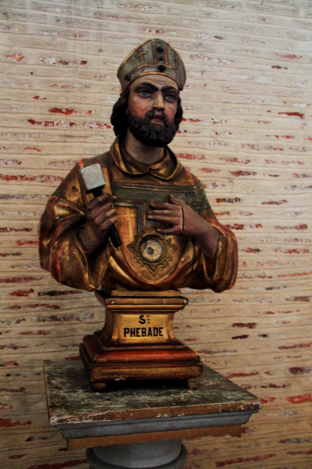 Buste de Saint Phébade, Basilique Saint Sernin de Toulouse 03
