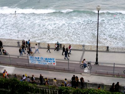 Buruzagi katalanen kontrako epaiak - protesta Donostia (13)