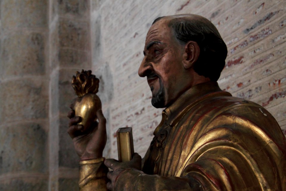 Buste de Saint-Vincent de Paul, Basilique Saint Sernin de Toulouse 02