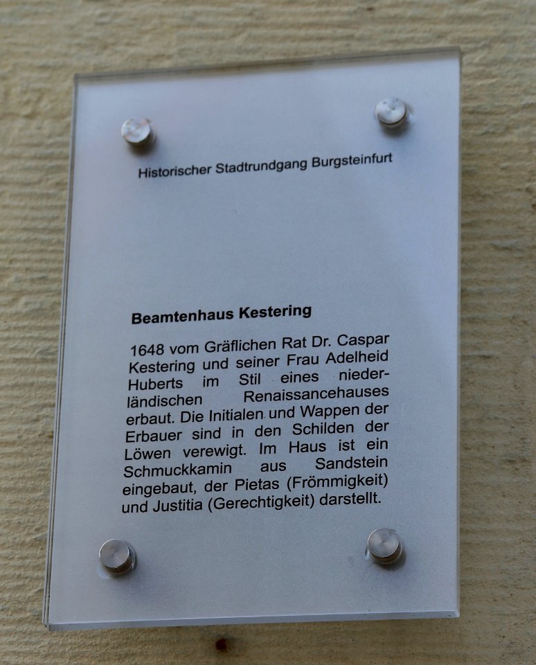 Burgsteinfurt Beamtenhaus Kestering 03