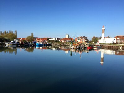 Port lighthouse insel poel