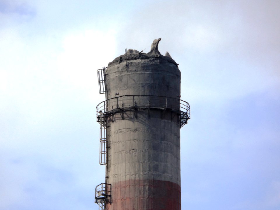 Chimney of CHPP-2 (Chelyabinsk)