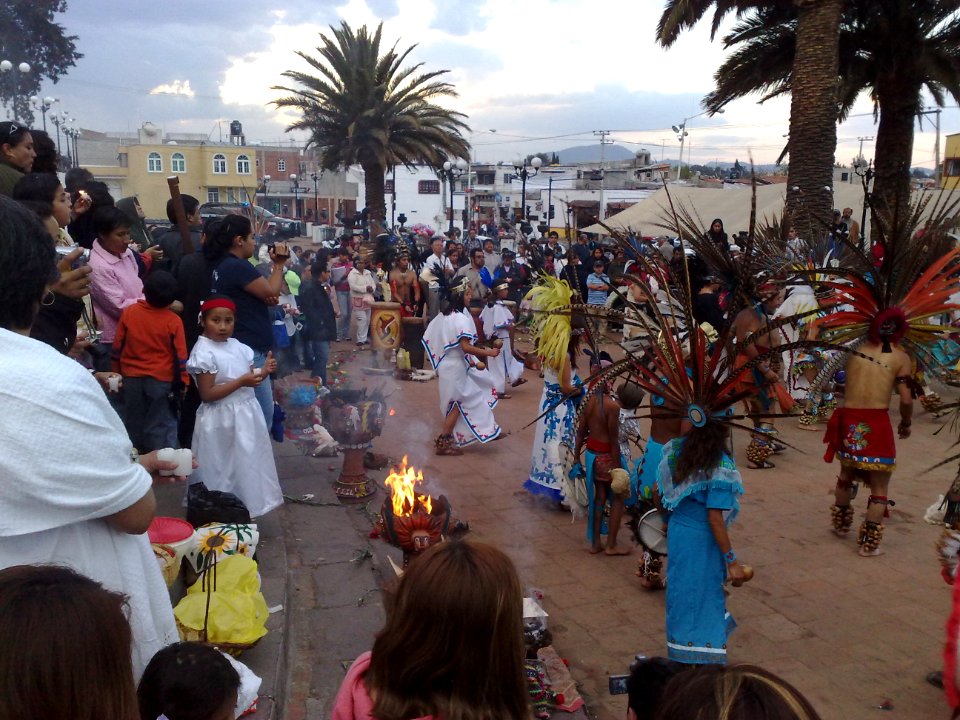 Ceremonia del Fuego Nuevo en Metepec