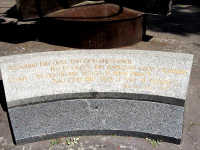 Bucha Cernobyl memorial1