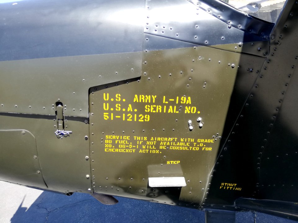 Cessna L-19A - O-1A-CE Bird Dog ‘Army - U. S. Army - 112129’ (N305TA) (2631094683)