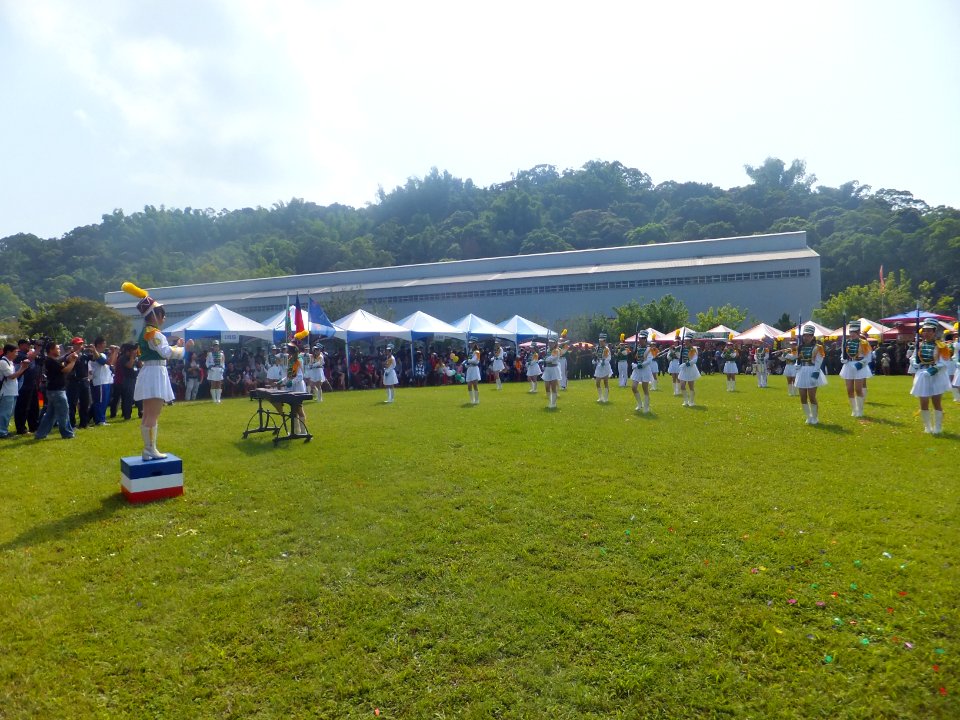 Caotun Commercial & Industrial Vocational Senior High School Marching Band Performing 20121013a