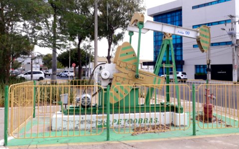 Cavalo mecânico na Estação das Artes de Mossoró (RN)
