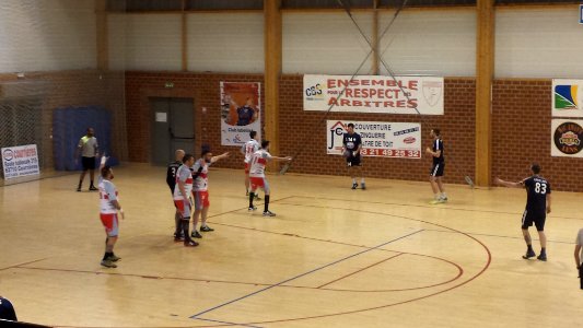 Carabiniers Billy-Montigny - Gravelines USHB (07-02-2015) 5
