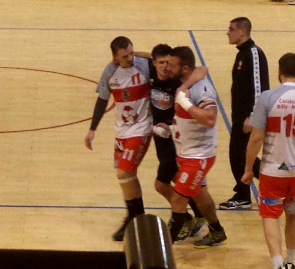 Carabiniers Billy-Montigny - Gravelines USHB (07-02-2015) 1