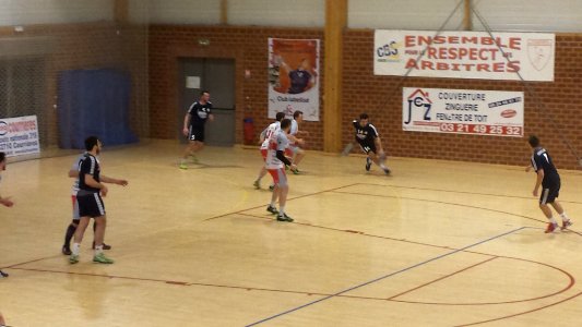 Carabiniers Billy-Montigny - Gravelines USHB (07-02-2015) 4