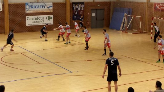 Carabiniers Billy-Montigny - Gravelines USHB (07-02-2015) 8