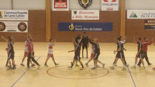 Carabiniers Billy-Montigny - Gravelines USHB (07-02-2015) 7