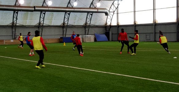Entraînement du Racing Club de Lens - 13 janvier 2016 1