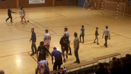 Carabiniers Billy-Montigny - Gravelines USHB (07-02-2015) 9